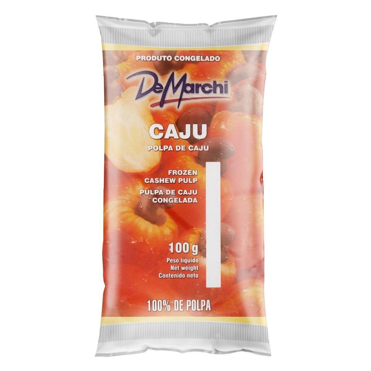 Polpa de Fruta Caju De Marchi Pacote 100g