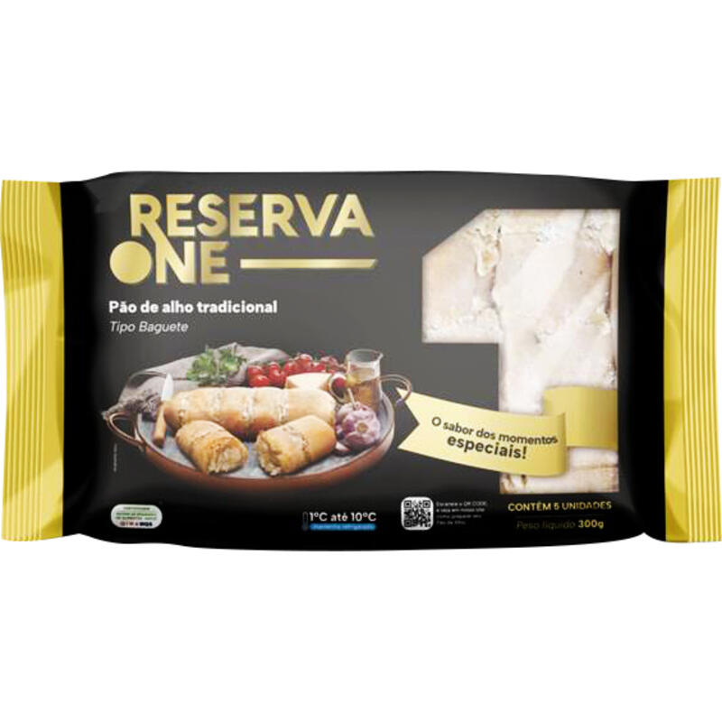 Pão de Alho Reserva One Tradicional 300g