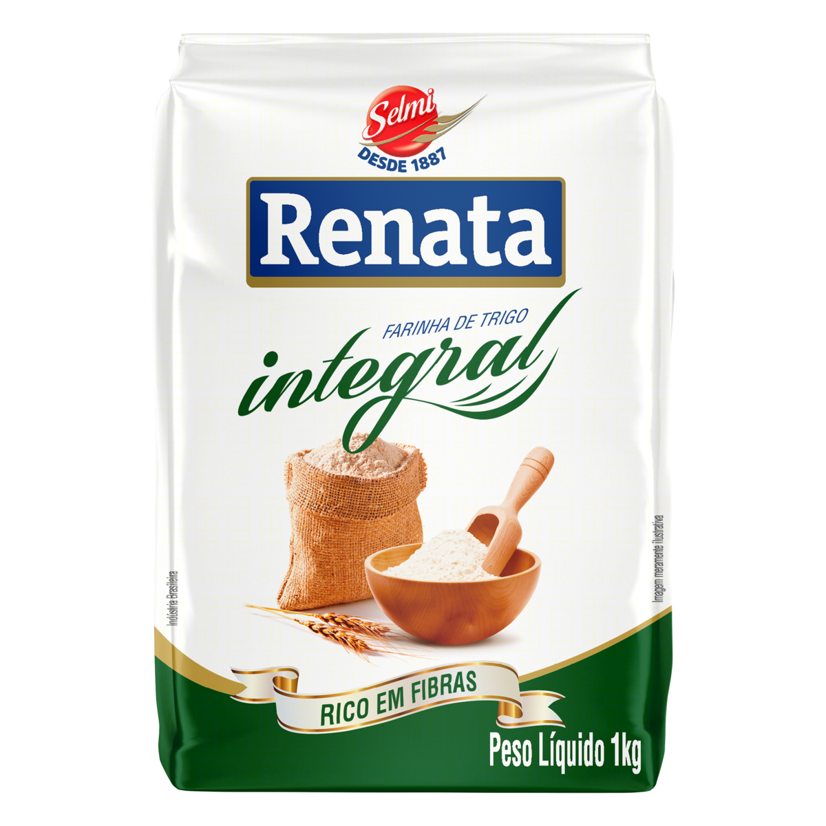Farinha de Trigo Renata Integral 1kg