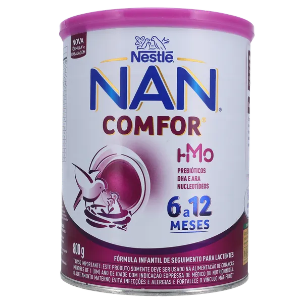Fórmula Infantil Nan Comfor 2 800g