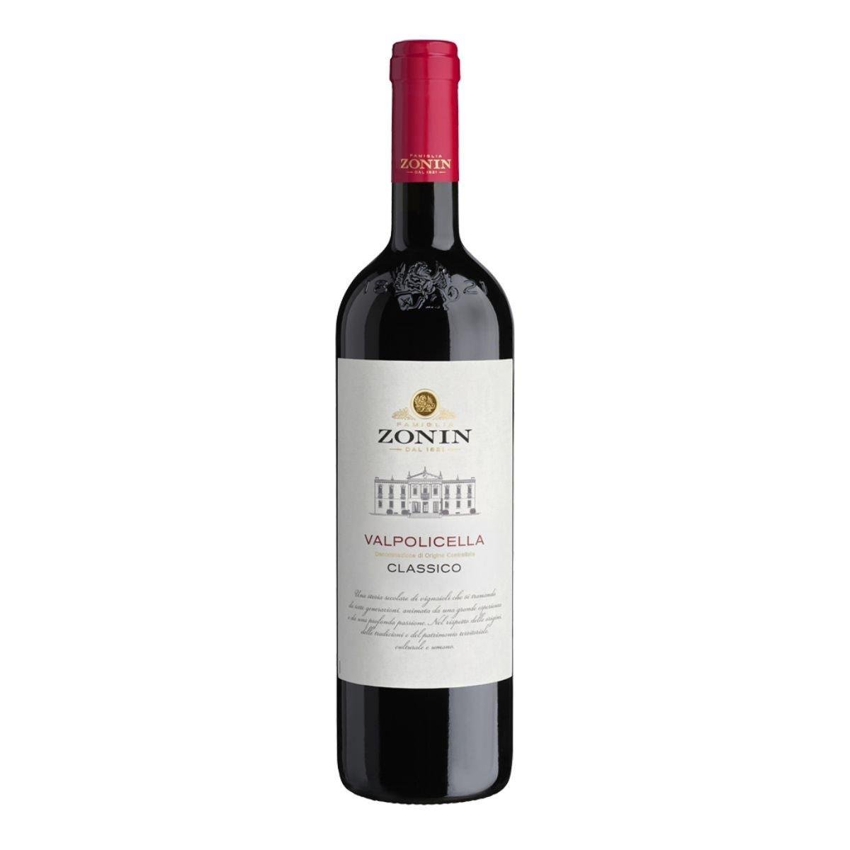 Vinho Tinto Italiano Zonin Valpolicella 750ml
