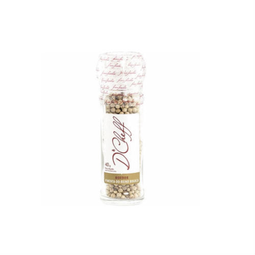 Pimenta Branca Com Moedor D Cheff 40gr