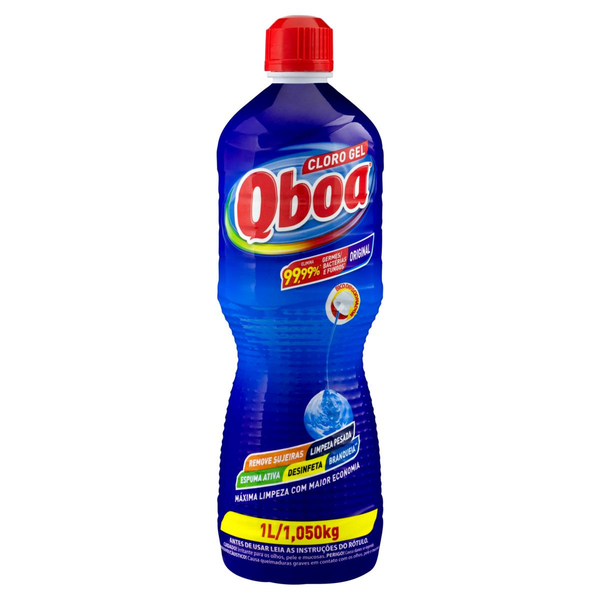 Cloro Gel Qboa 1L