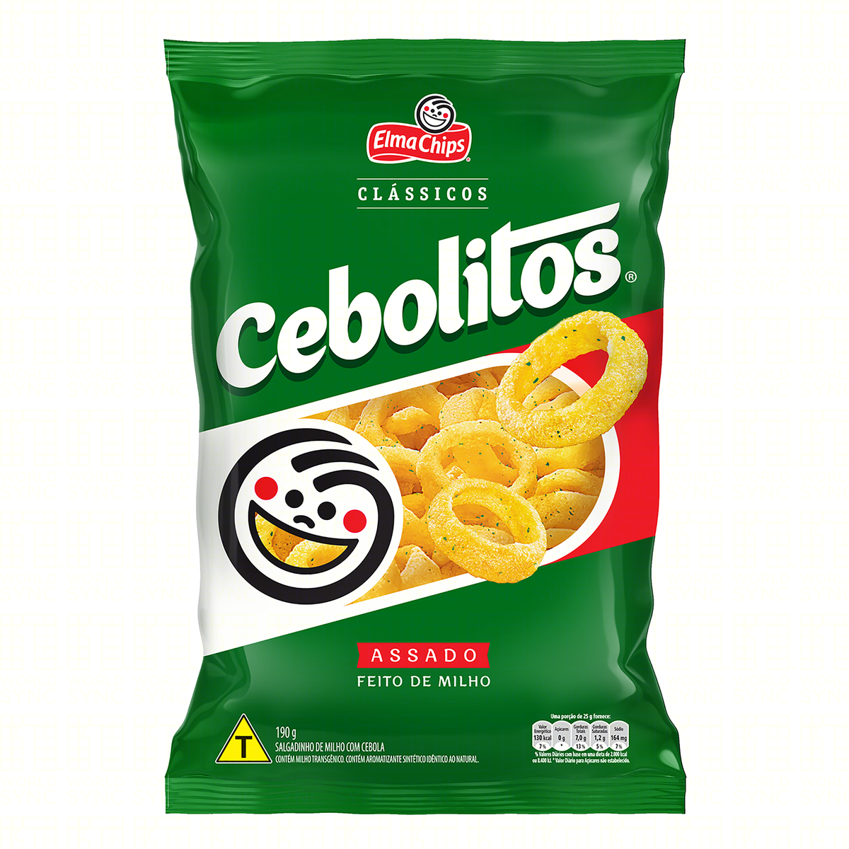Salgadinho Cebola Elma Chips Cebolitos 190G