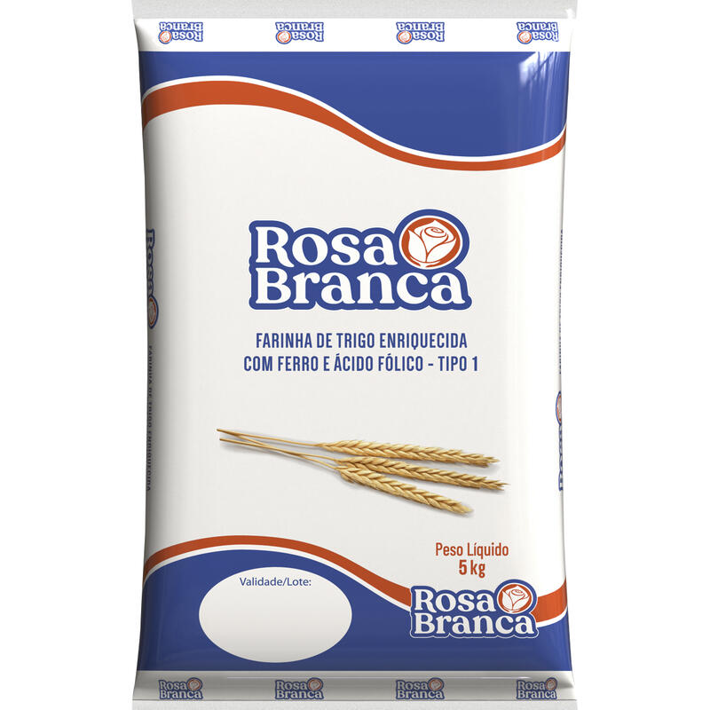 Farinha de Trigo Rosa Branca Tipo 1 5kg