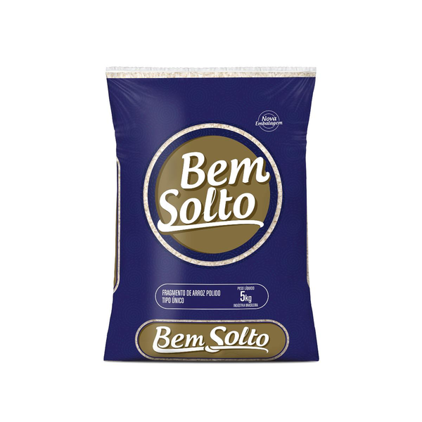 Arroz Bem Solto 5kg - Branco