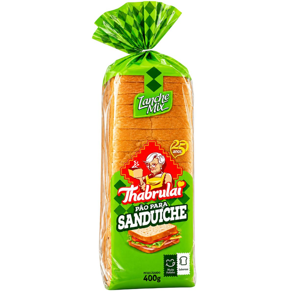 Pão Sanduiche THABRULAI 400g