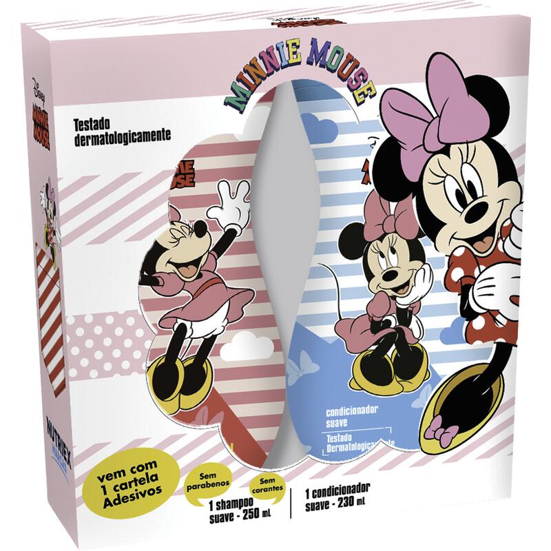 Kit Infantil Minnie Shampoo + Condicionador Suave