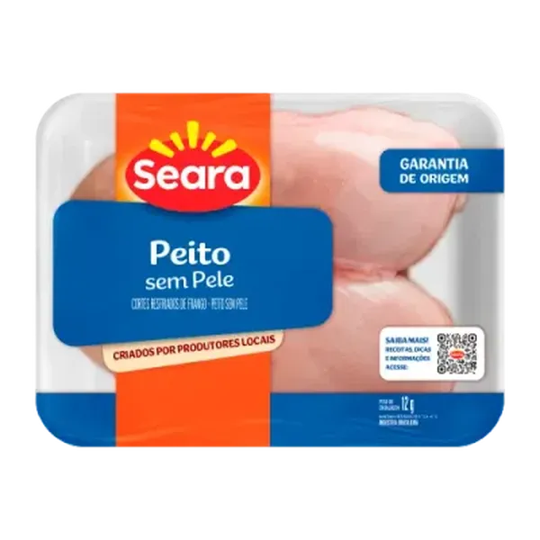 Peito de Frango Seara Sem Pele - Resfriado Kg