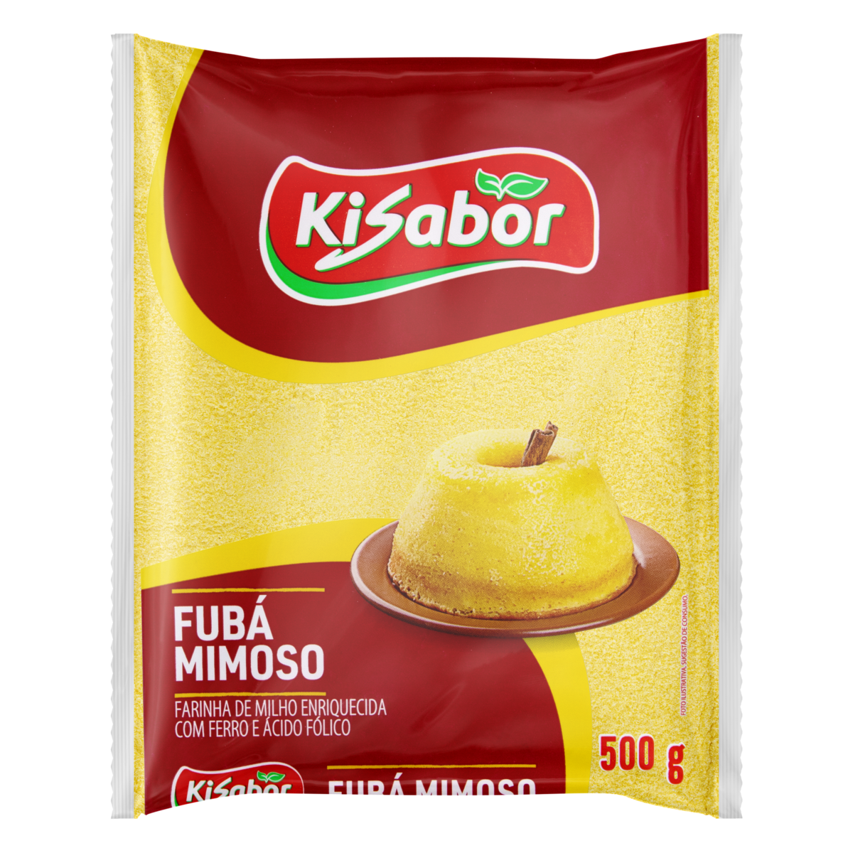 Fubá Mimoso Kisabor Pacote 500g