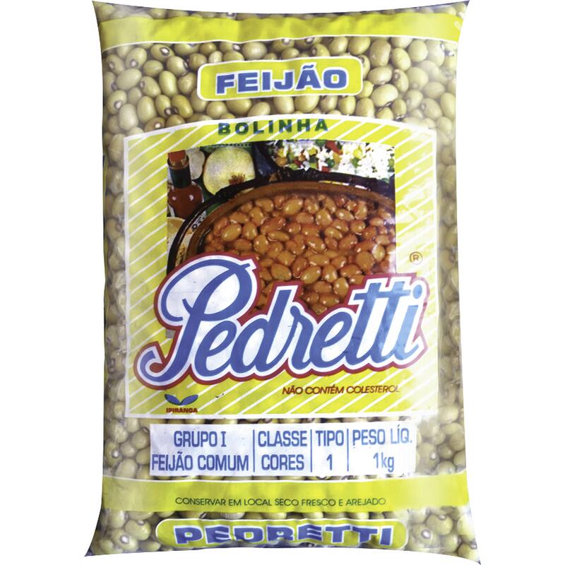 Feijão Bolinha Pedretti Tipo 1 1kg