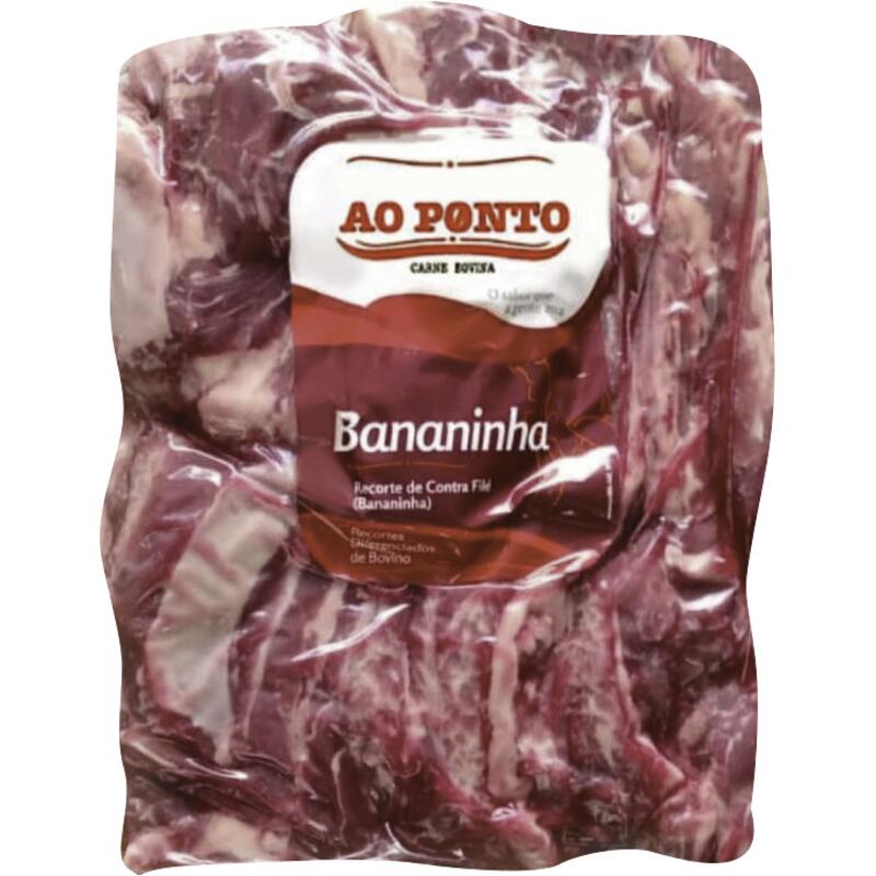 Carne Bovina Bananinha Ao Ponto Resf Preço por quilo na peça
