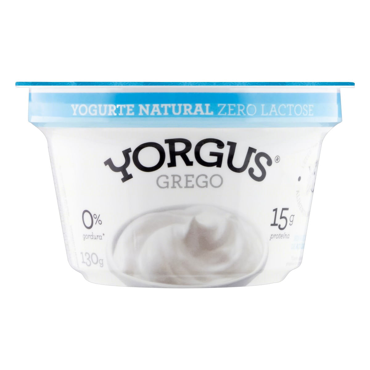 Iogurte YORGUS GREGO sem Lactose 130g
