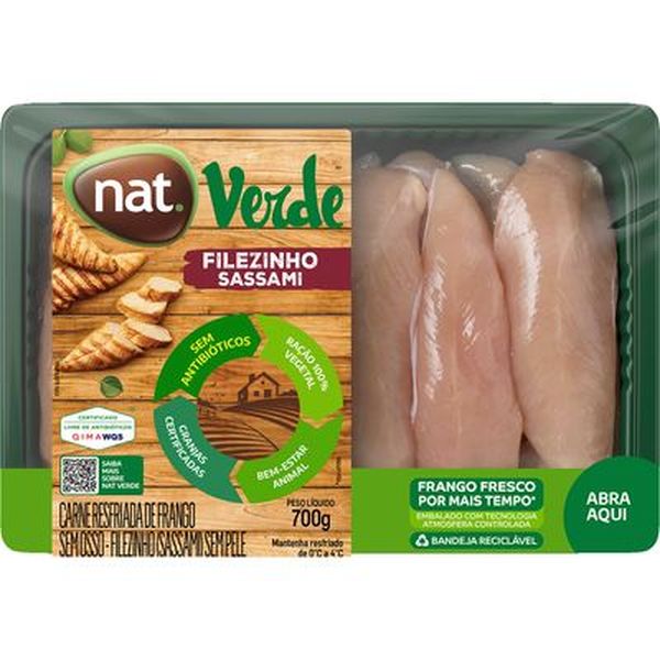 Filezinho de Frango NAT VERDE 700g
