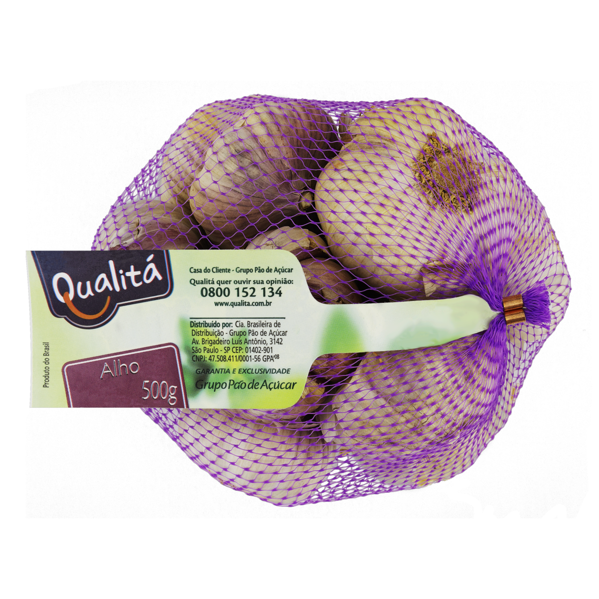 Alho Roxo Especial Qualitá 500g