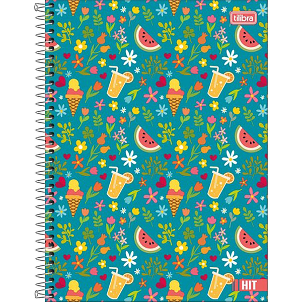 Caderno Universitário Tilibra 10 Matérias - 160 Folhas - Capa Dura - Hit - Ref. 357031