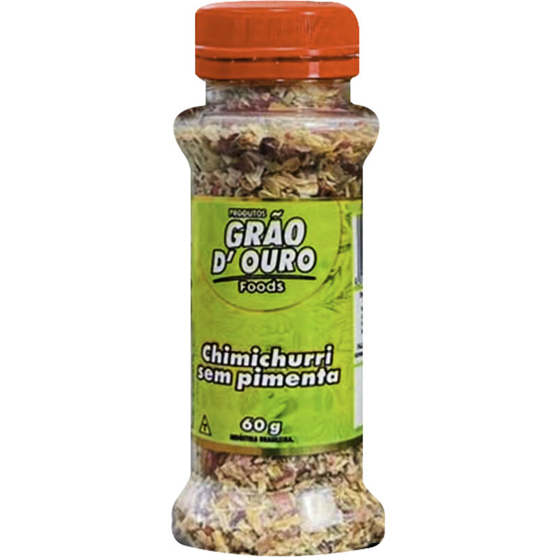 Chimichurri Grão D'Ouro Sem Pimenta 60g
