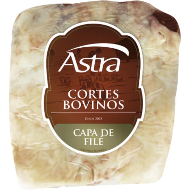 Carne Bovina Capa de Filé Astra Resf Preço por quilo na peça