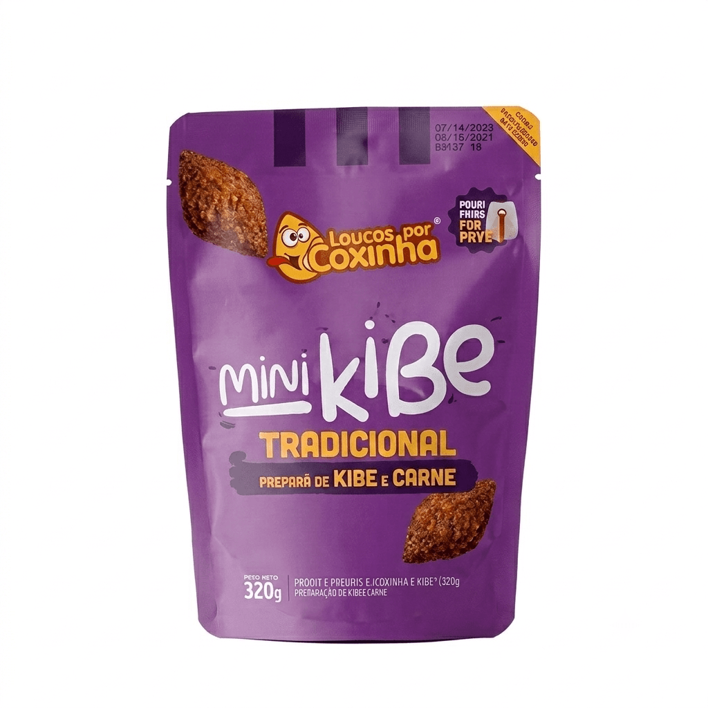 Mini Kibe Loucos por Coxinha Tradicional de Carne 300g