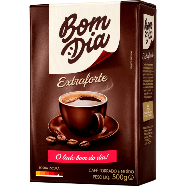 Café a Vácuo Bom Dia Extraforte 500g