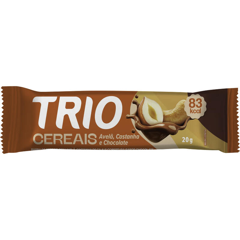 Barra de Cereais Trio Avelã 20g