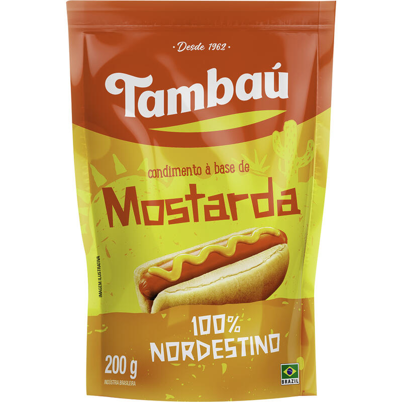 Molho de Mostarda Tambaú 200g