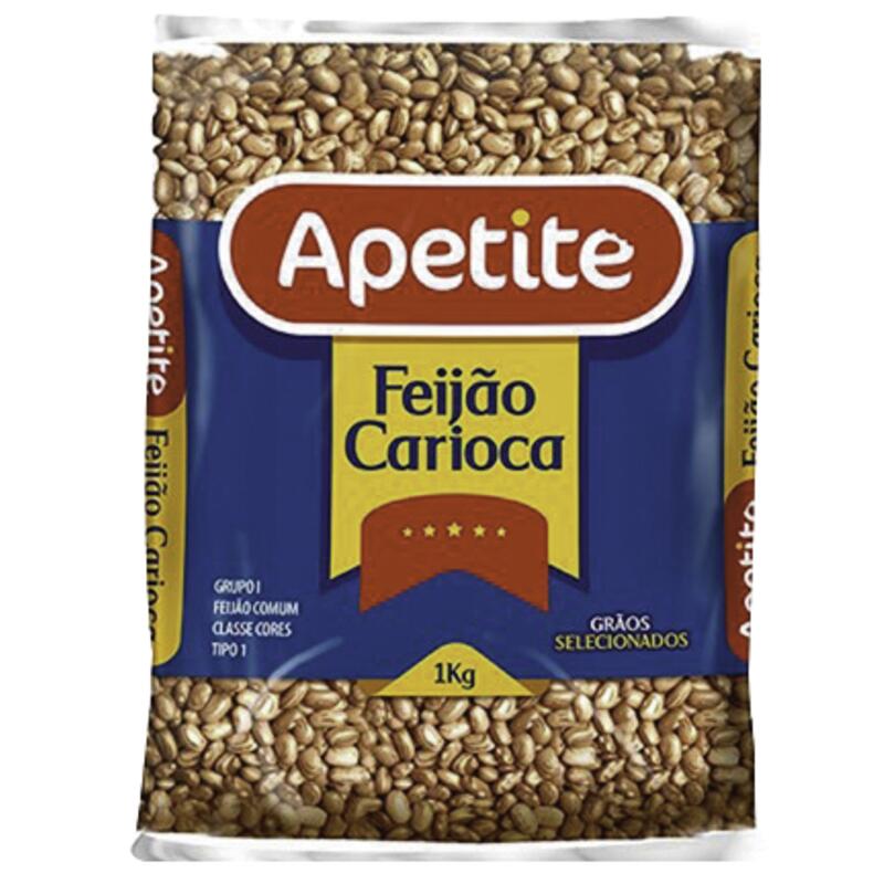 Feijão Carioca Apetite Tipo 1 1kg