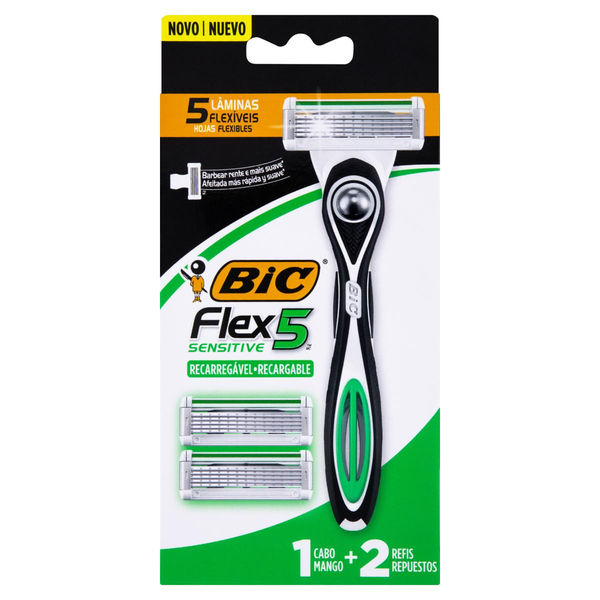 Aparelho Bic Com 1 Aparelho - Flex 5 - Sensitive