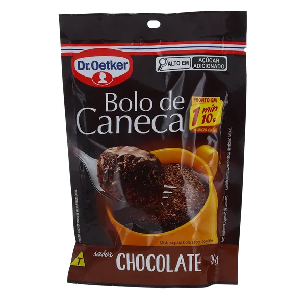 Mistura para Bolo de Caneca Dr. Oetker 70g - Chocolate