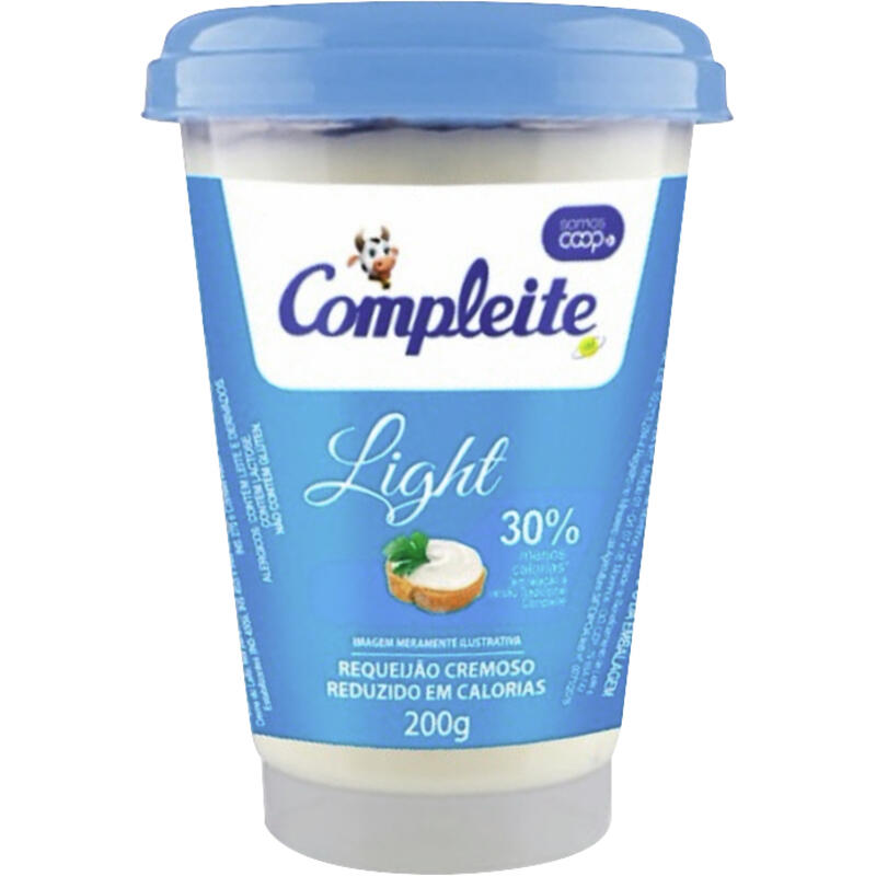 Requeijão Compleite Light 200g