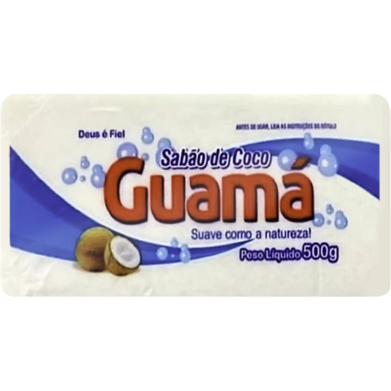 Sabão em Barra Guamá Coco 500g