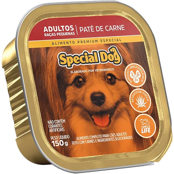 Ração Special Dog 150g - Patê - Raças Pequenas