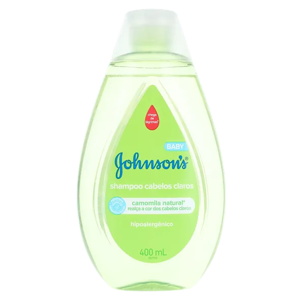 Shampoo Johnsons Baby 400ml - Cabelos Claros