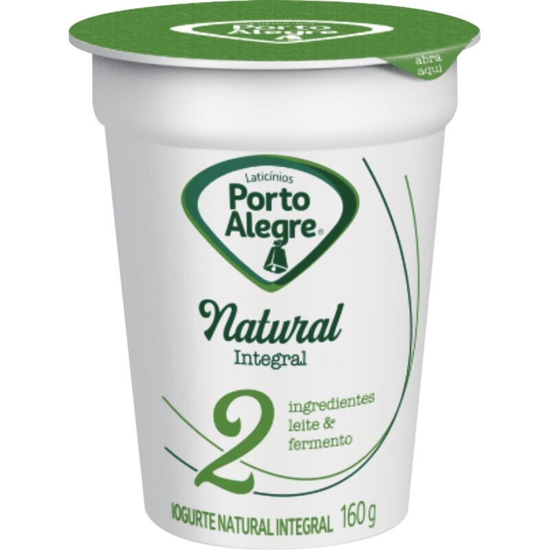 Iogurte Porto Alegre Natural 160g