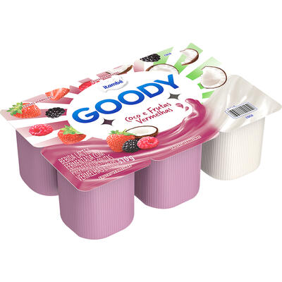 Bebida Láctea Goody Frutas Vermelhas e Coco 510g