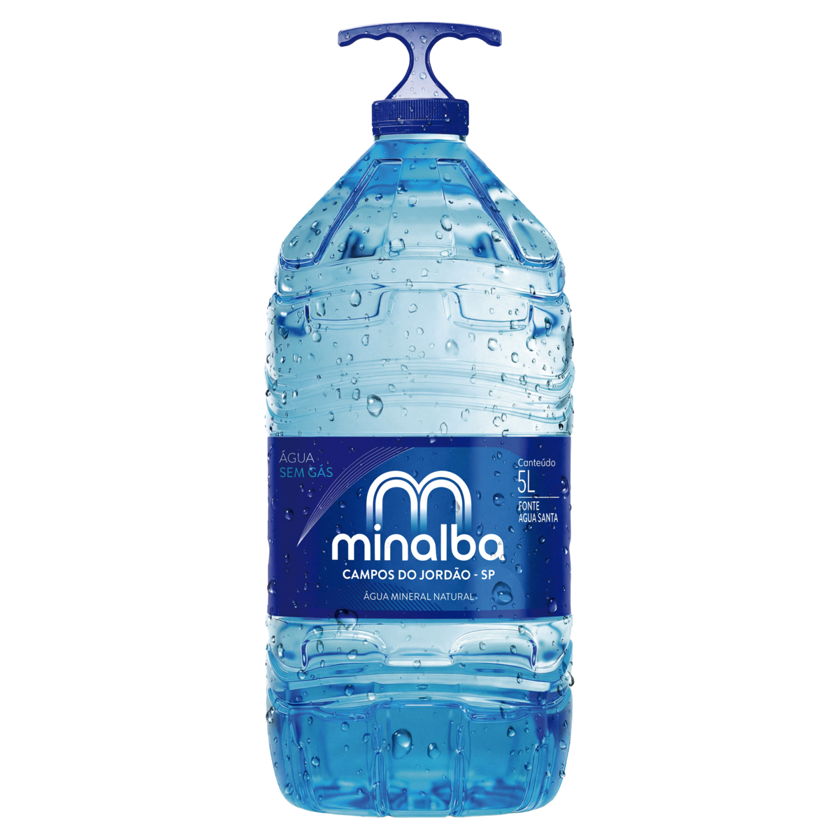 Água Mineral Natural sem Gás Minalba Galão 5l