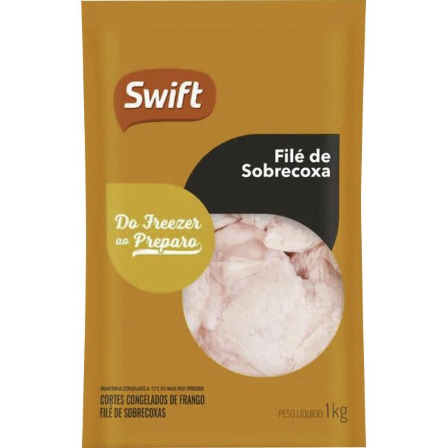 Filé de Sobrecoxa Swift Congelada 1kg