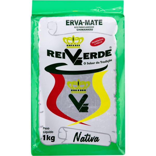 Erva-mate Rei Verde 1kg - Nativa