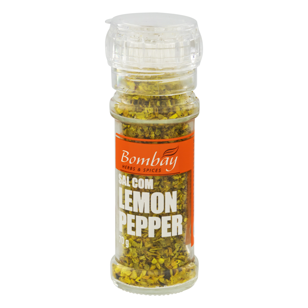 Sal com Lemon Pepper Bombay com Moedor 70g