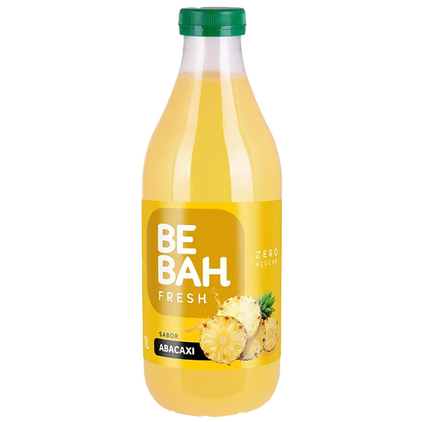 Refresco Bebah 1 Litro - Abacaxi - Pet