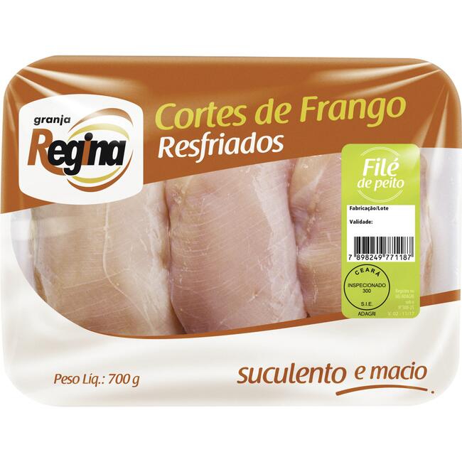 Filé de Peito de Frango Regina Resfriado 700g