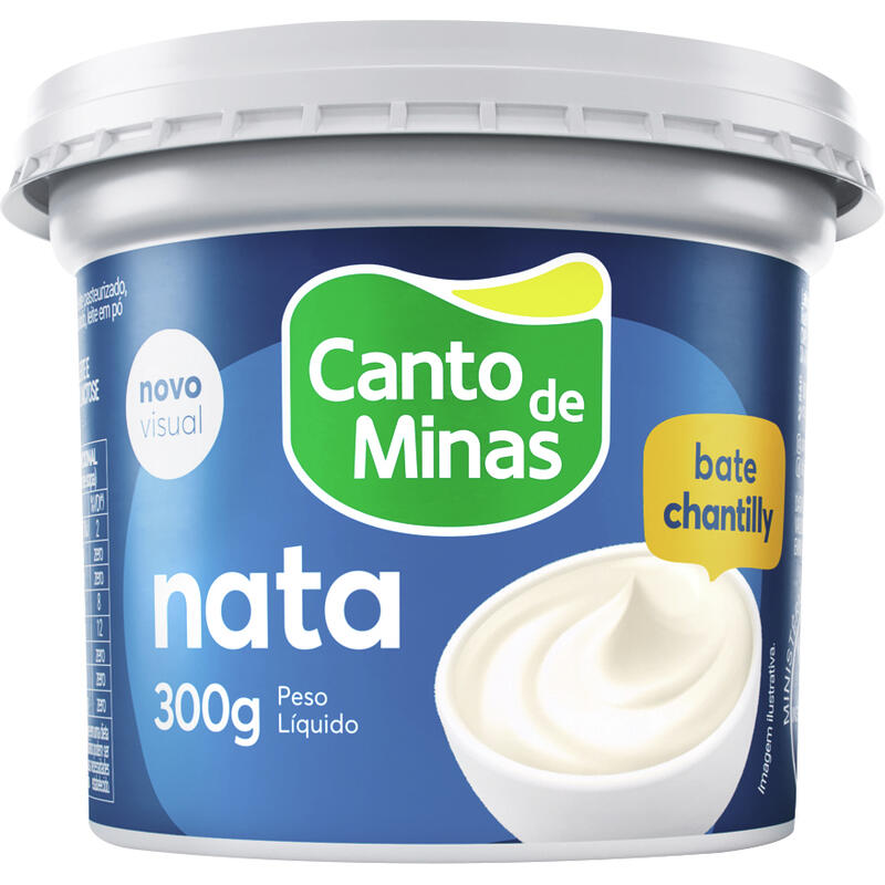 Creme de Nata Canto de Minas 300g