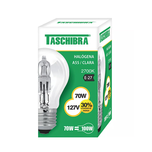 Lâmpada Taschibra Halógena 70w 127v