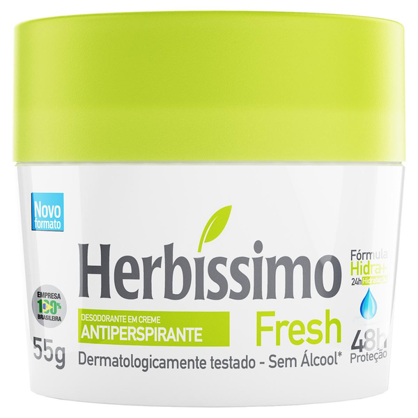 Creme Desodorante Herbíssimo 55g - Fresh