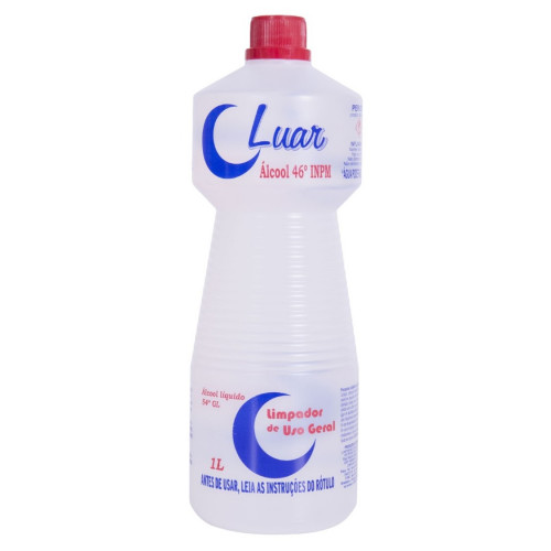 Alcool Liquido Bicarbonato Tradicional Luar 1l