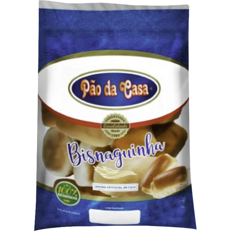 Bisnaguinha de Leite Pão da Casa 250g