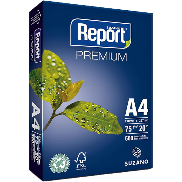 Papel A4 Report Com 500 Folhas