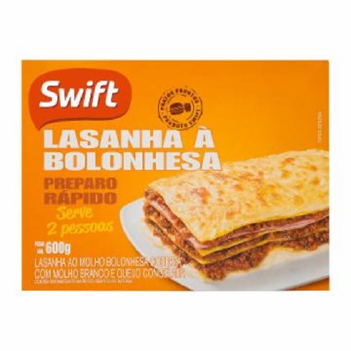 Lasanha Bolonhesa Swift 600g