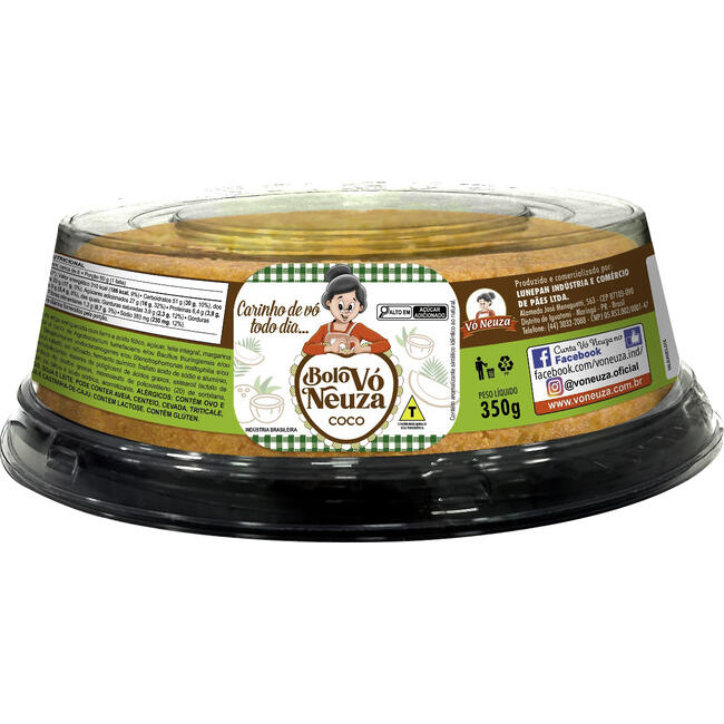 Bolo Vó Neuza Coco 350g