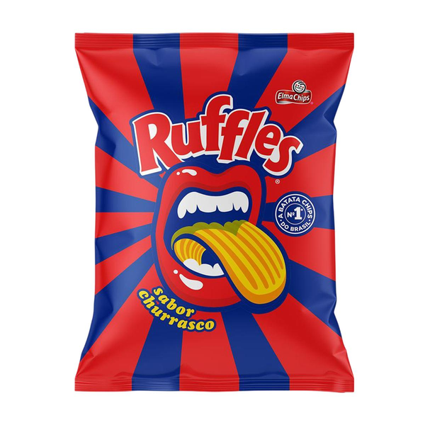 Batata Elma Chips Ruffles Churrasco 33g
